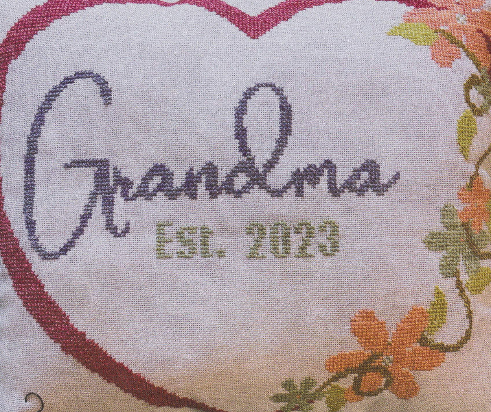 Happiness is Being a Grandparent - Cross Stitch Pattern