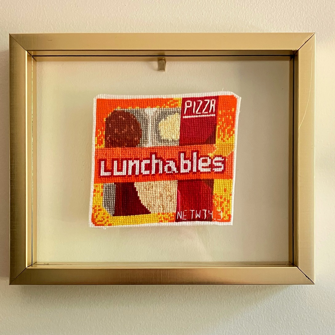 Pizza Lunchable - Cross Stitch Pattern