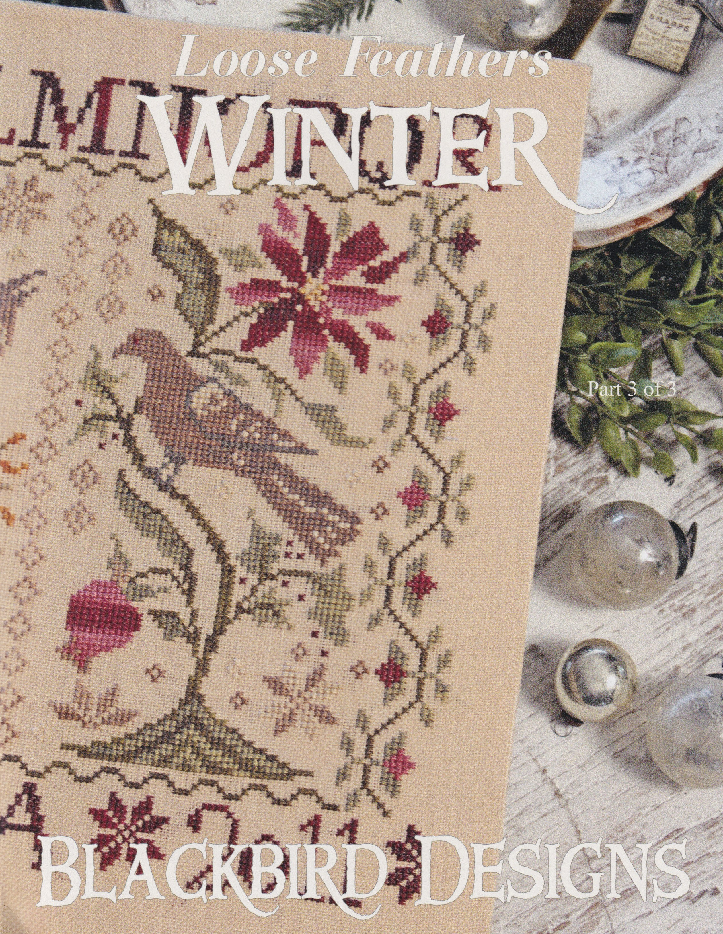 Winter - Loose Feathers - Cross Stitch Pattern