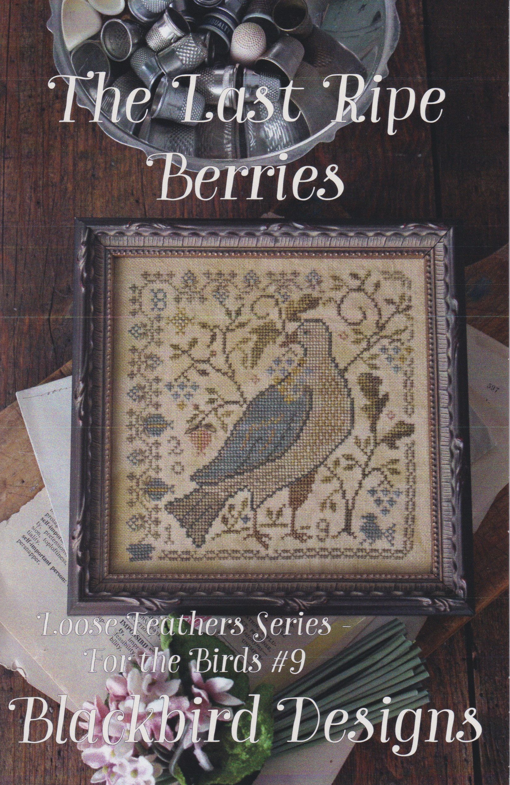 Last Ripe Berries - Loose Feathers - Cross Stitch Pattern