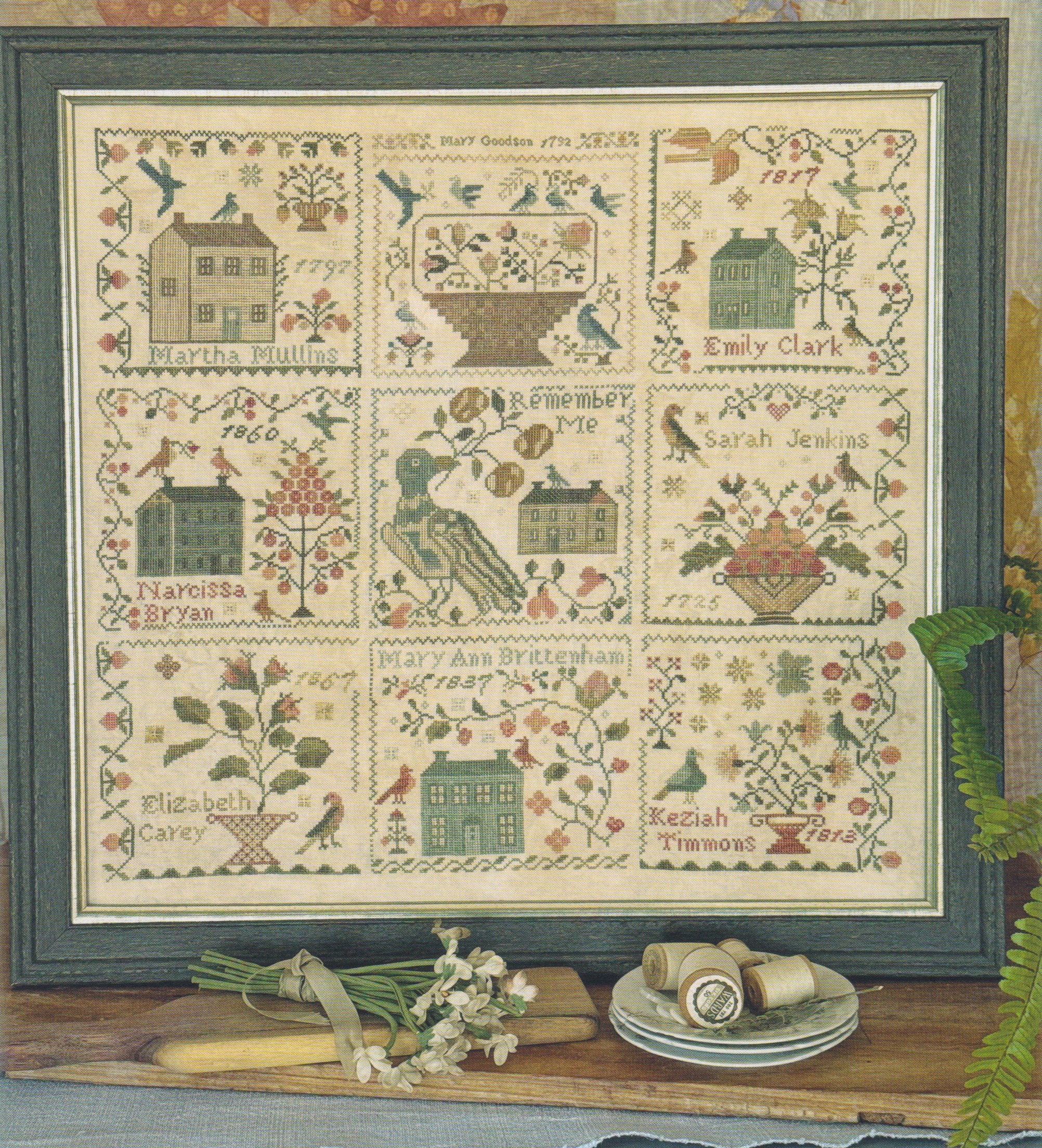 Remember Me - Cross Stitch Pattern