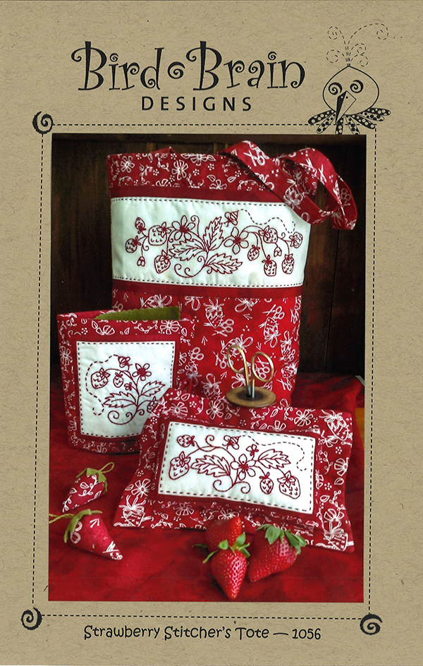 Strawberry Stitchers Tote - Quilt Pattern