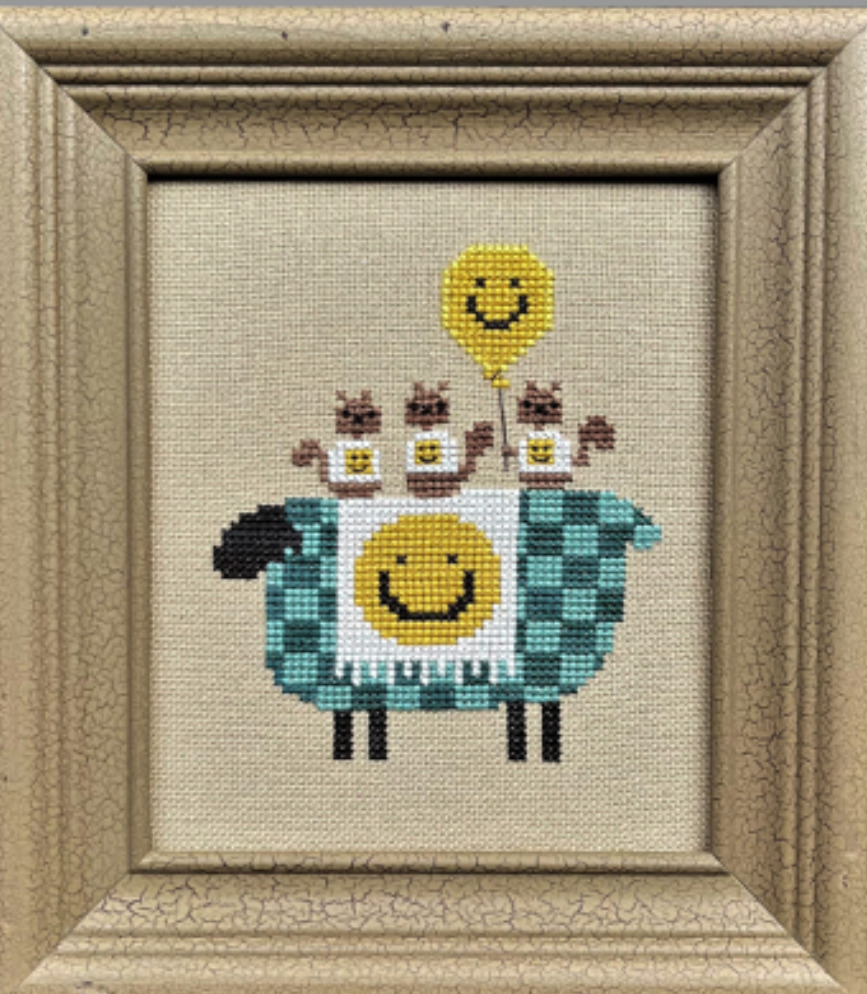 Smiling at Ewe - Cross Stitch Pattern