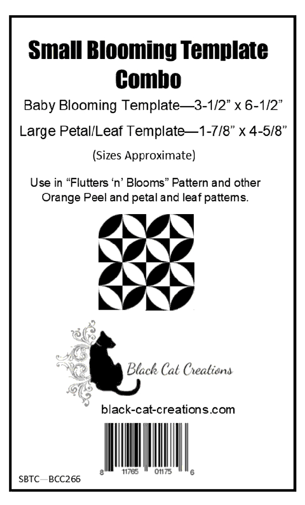 Small Blooming Quilt Template Combo