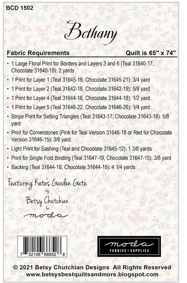 Bethany - Quilt Pattern