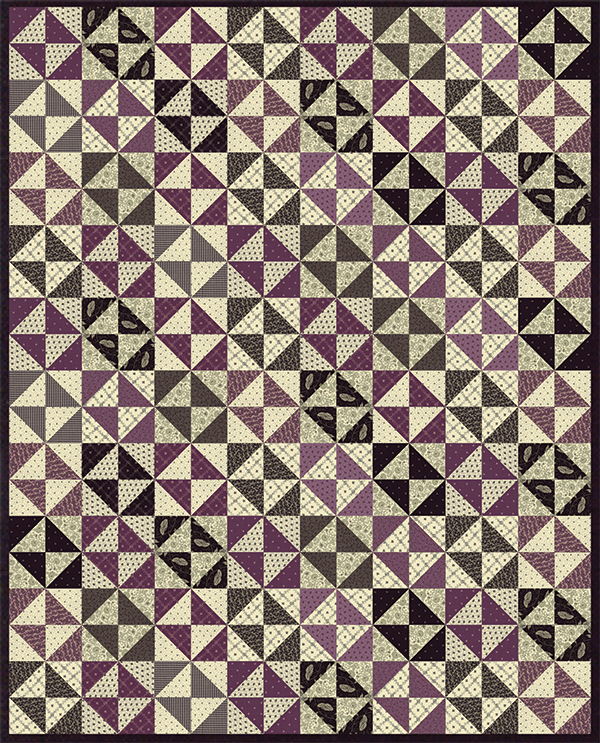 Sunshine And Shadow - Quilt Pattern