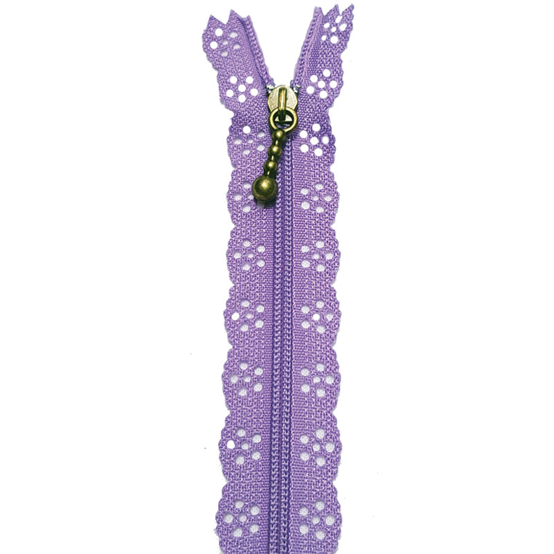 Little Lacie Zipper 12" Lavender 