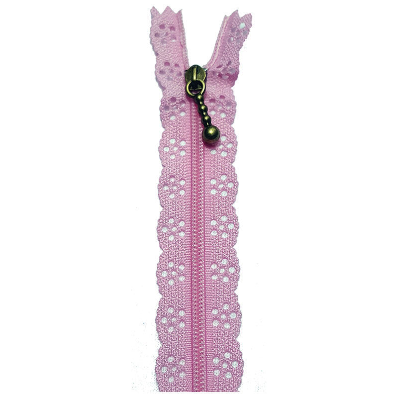 Little Lacie Zipper 12" Light Pink