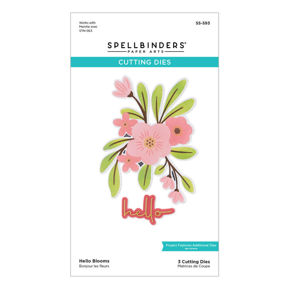 Hello Blooms - Stencil & Die 