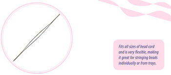 Big Eye Beading Needles - 4.5"