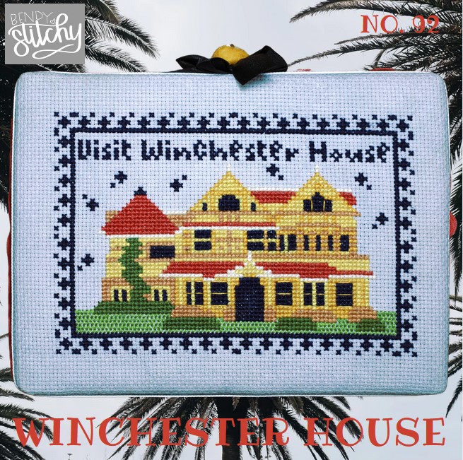Winchester House - Cross Stitch Pattern