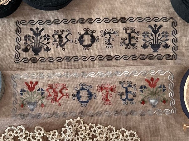 Vote Drum - Patriotic Cross Stitch Pattern