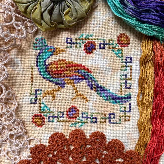 Hera's Peacock - Cross Stitch Pattern