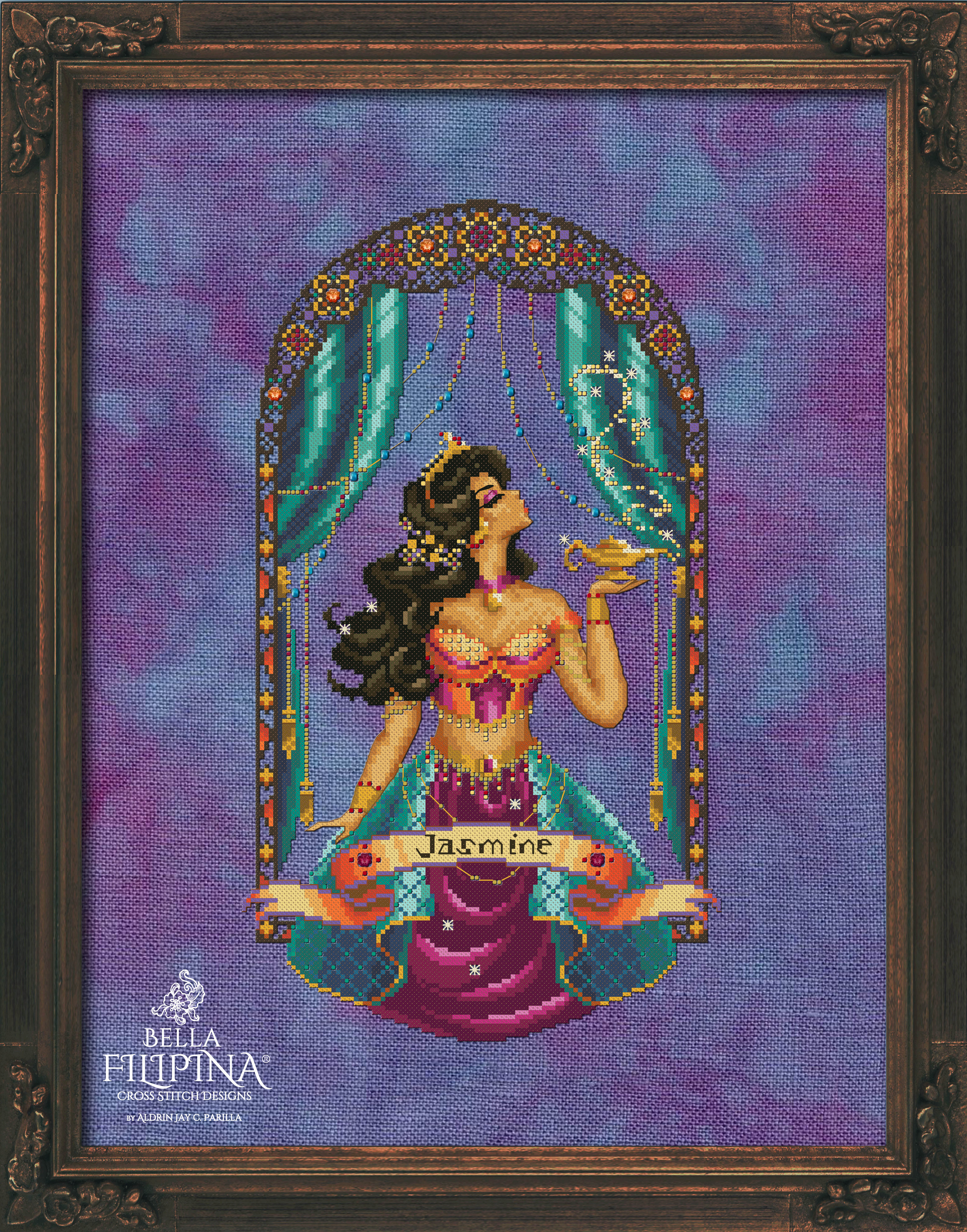 The Magic Lamp - Cross Stitch Pattern