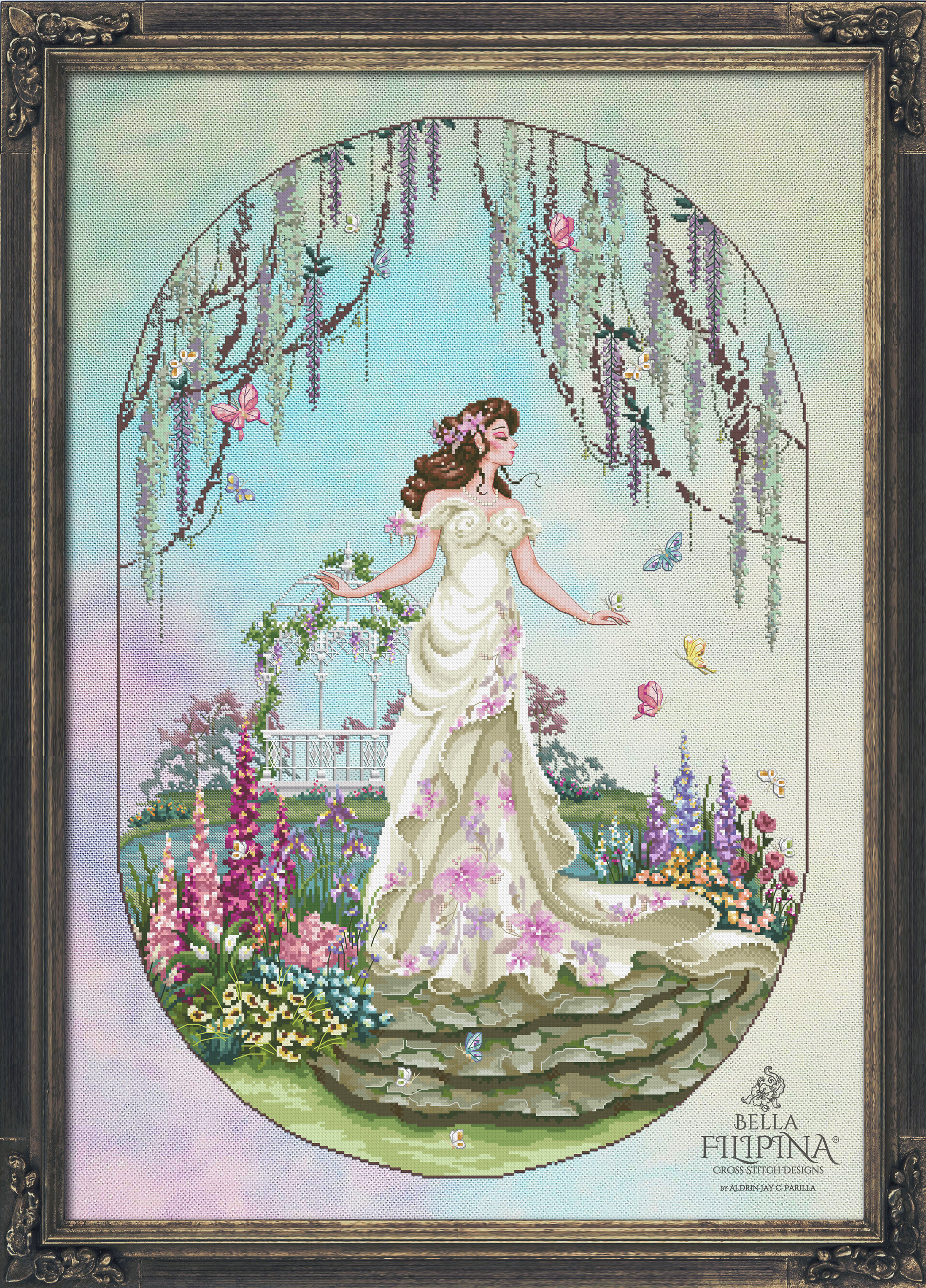 Lady Antheia - Cross Stitch Pattern