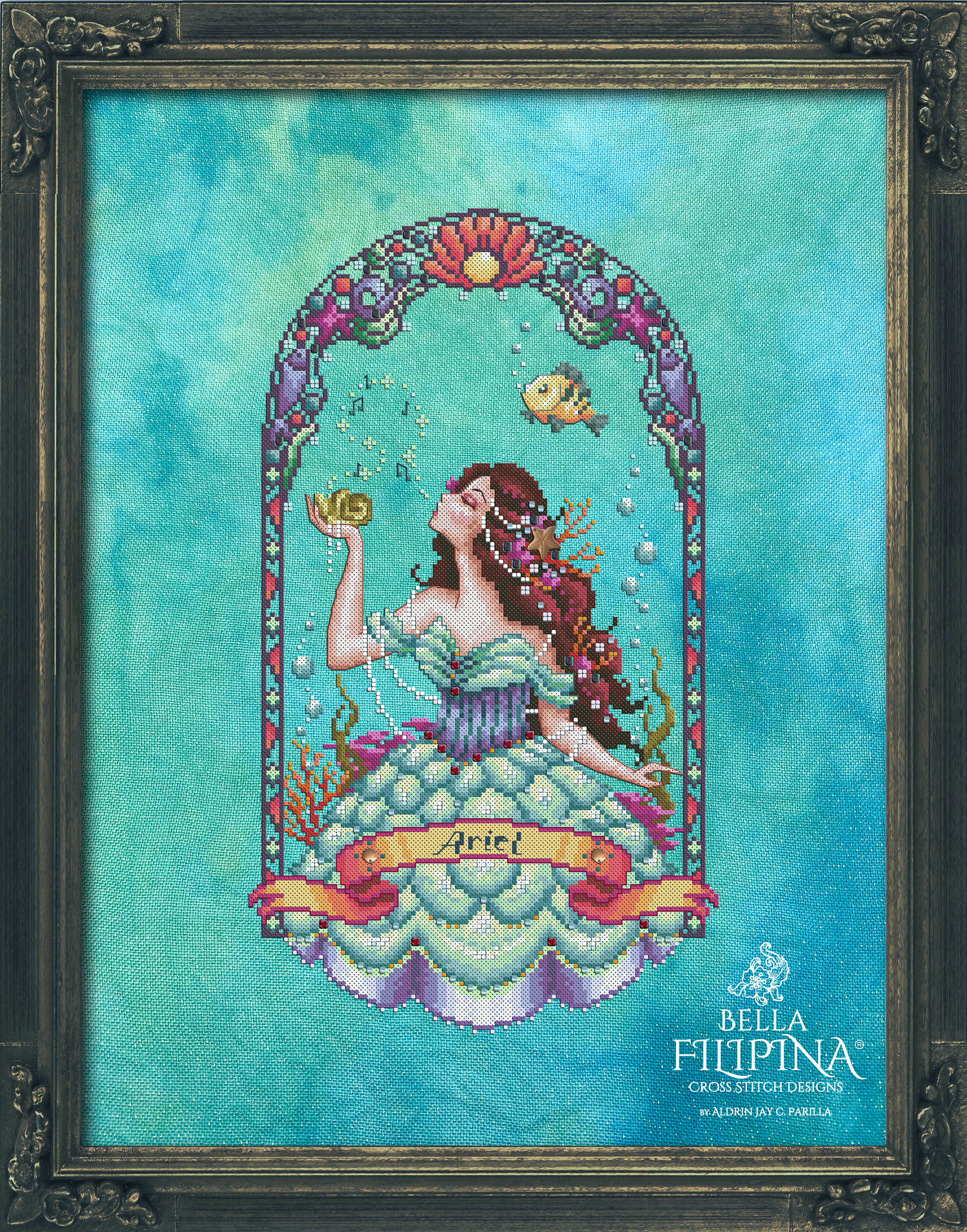 The Golden Voice - Cross Stitch Pattern