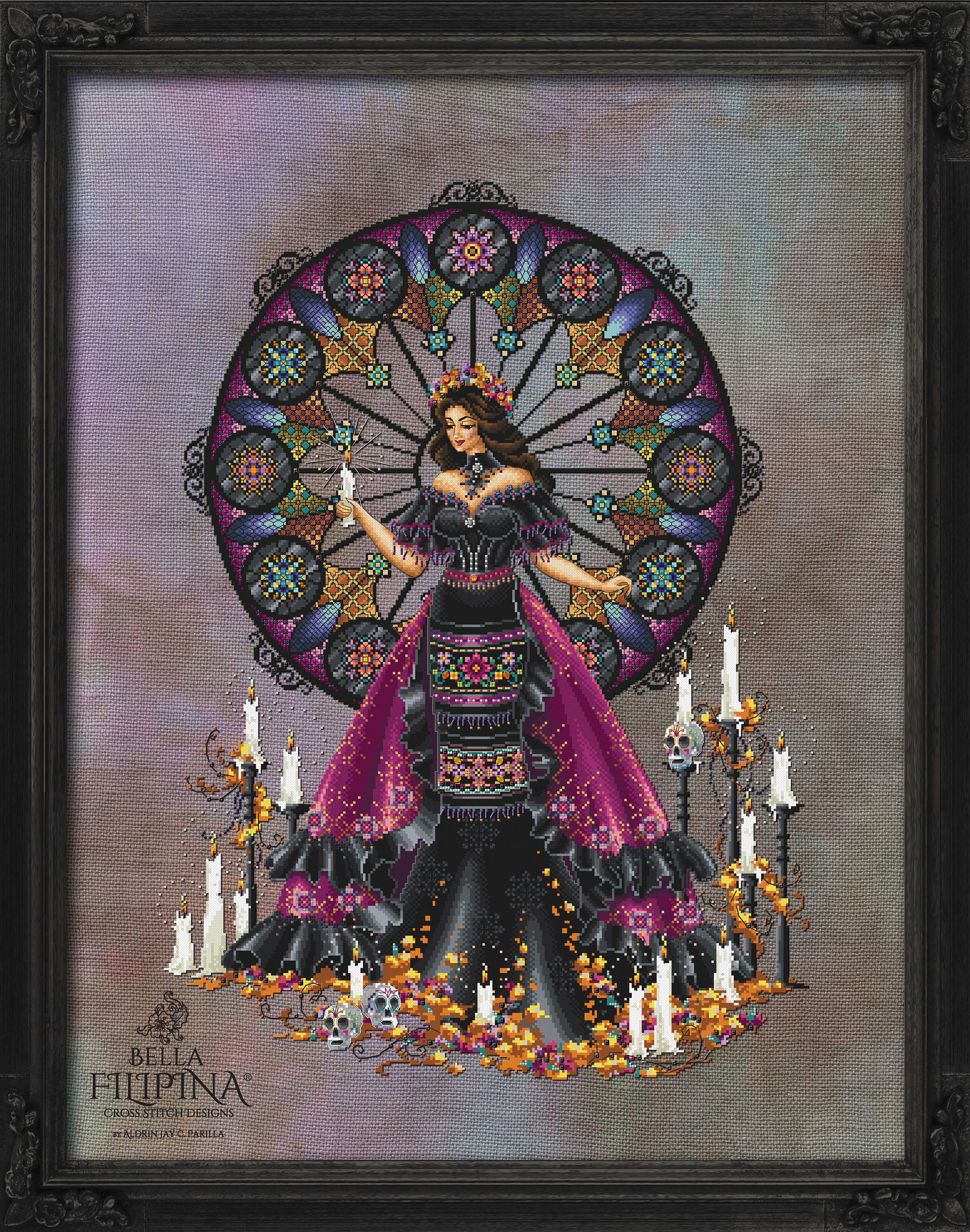 La Catrina - Cross Stitch Pattern
