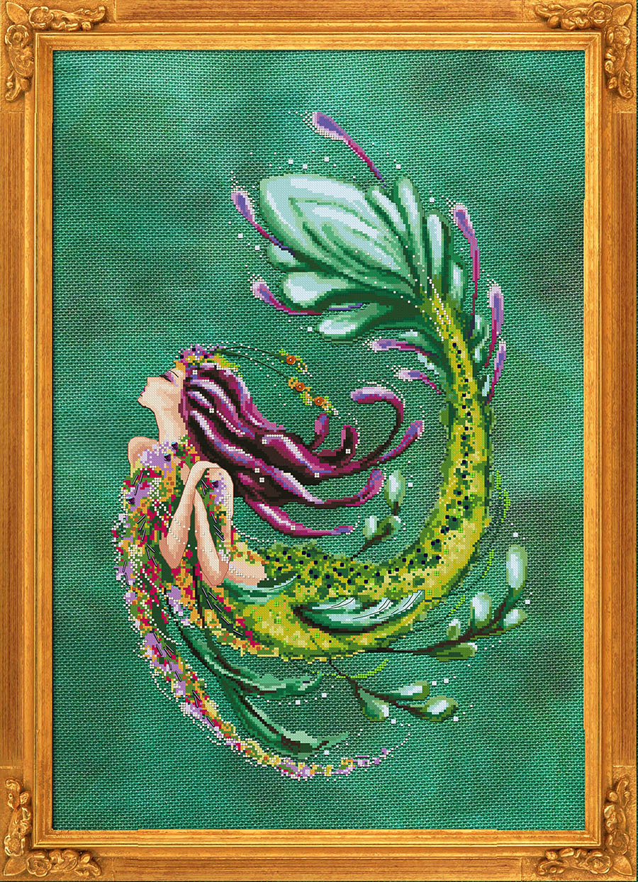 Enchantress of the Abyss - Cross Stitch Pattern