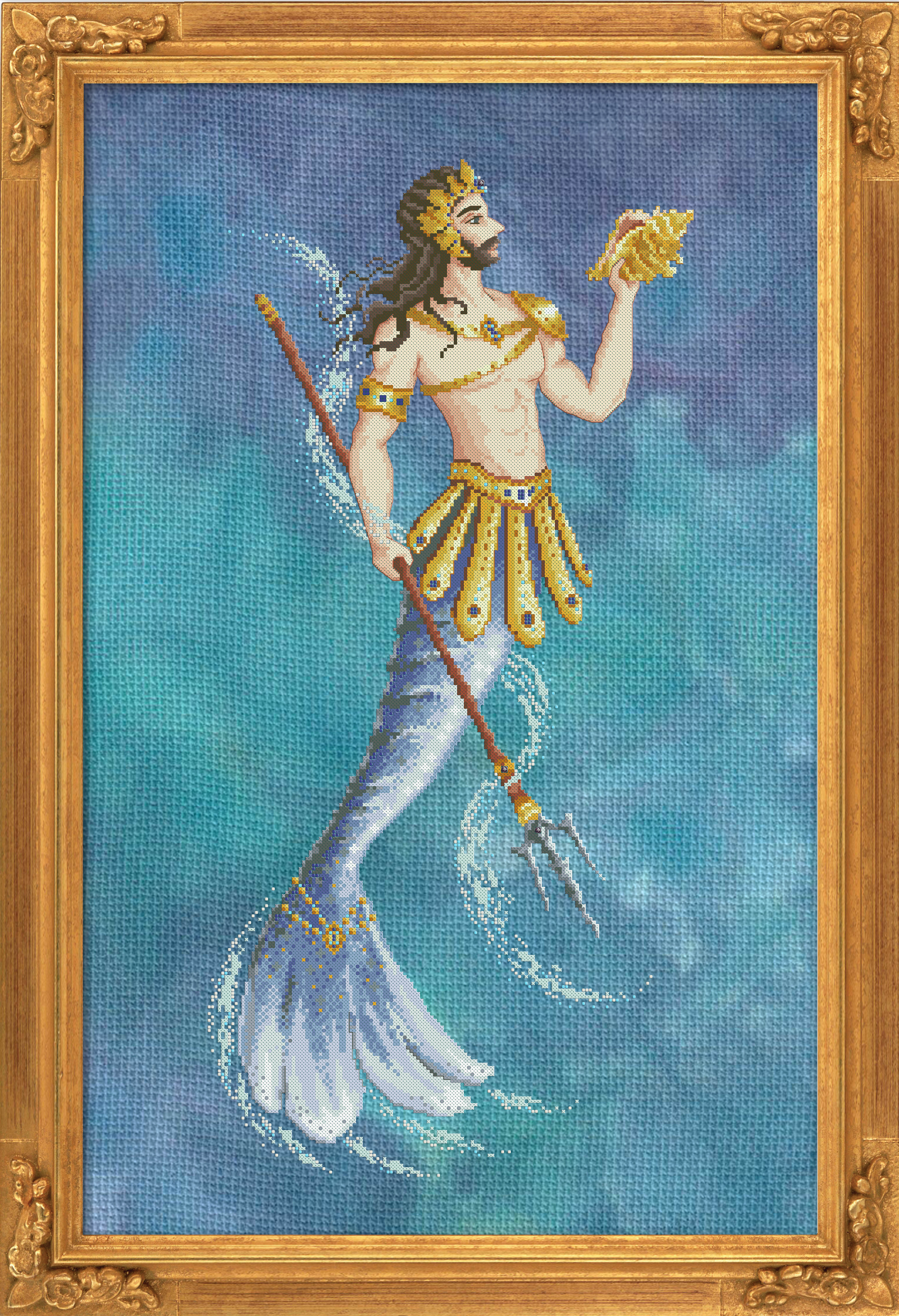 Triton - Cross Stitch Pattern