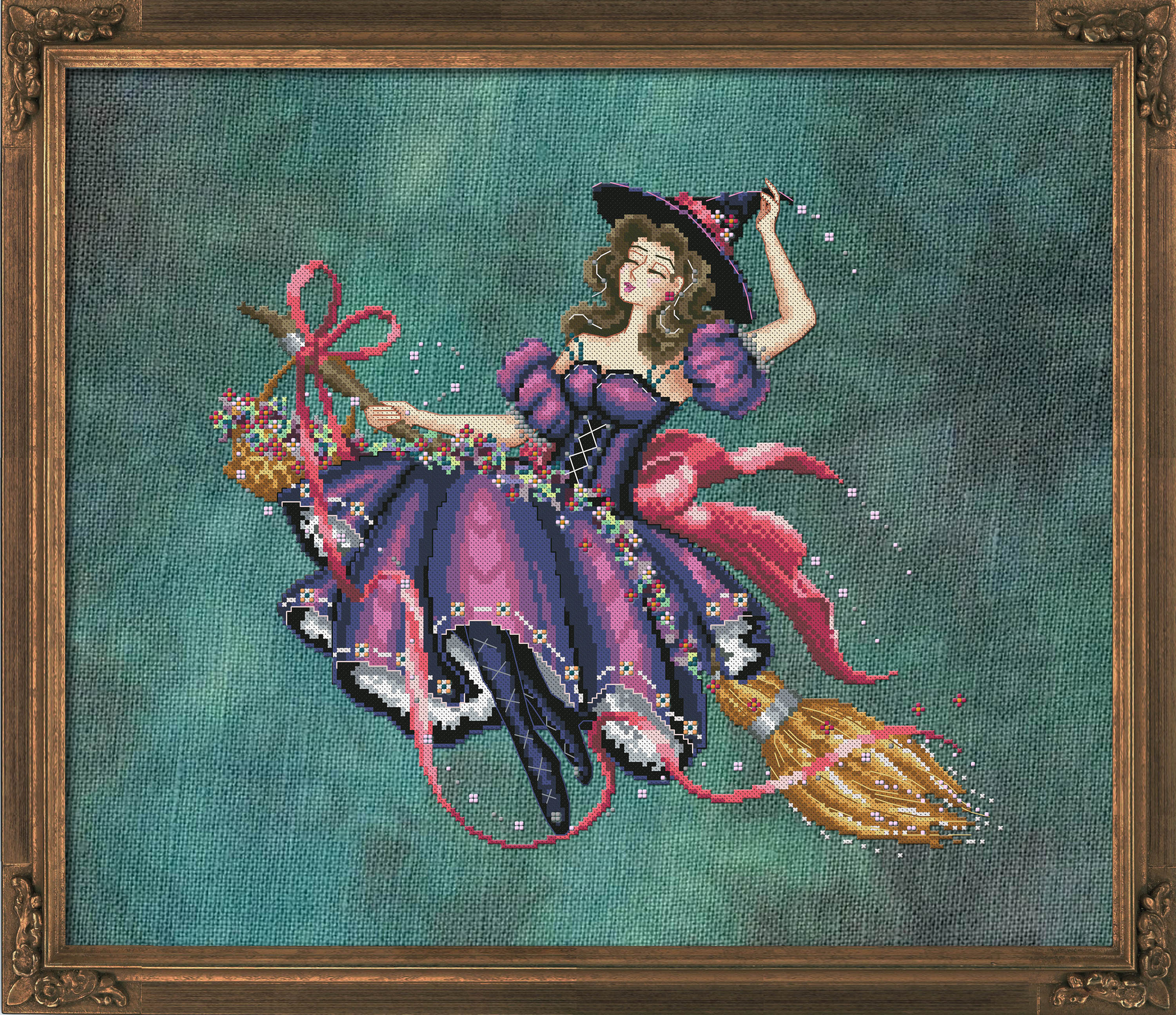 Greta Goldbroom - Cross Stitch Pattern