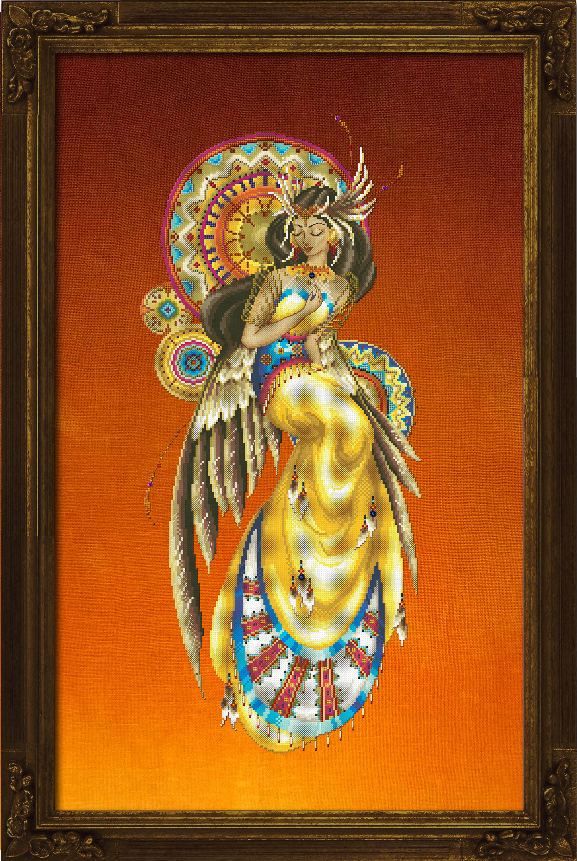 Aquila Queen of the Skies - Cross Stitch Pattern
