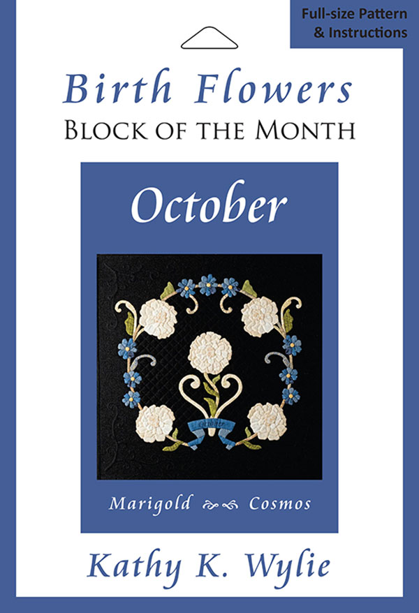 October Birth Flowers BOM - Quilt Pattern