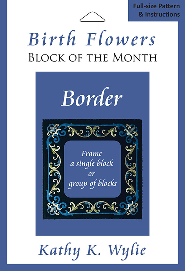 Birth Flowers Border BOM - Quilt Pattern