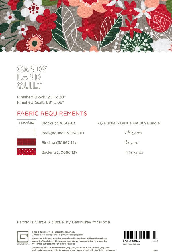 Candy Land - Quilt Pattern