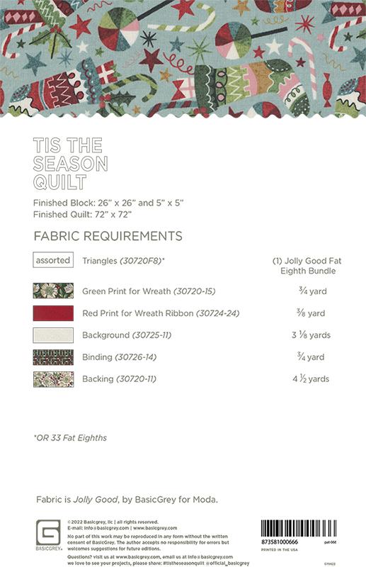 Tis The Season - Quilt Pattern