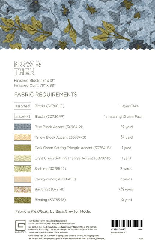 Now & Then - Quilt Pattern