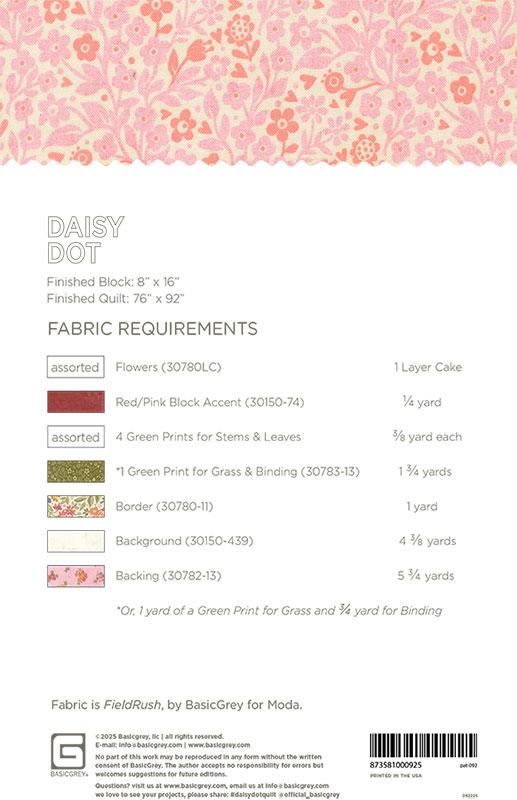 Daisy Dot - Quilt Pattern