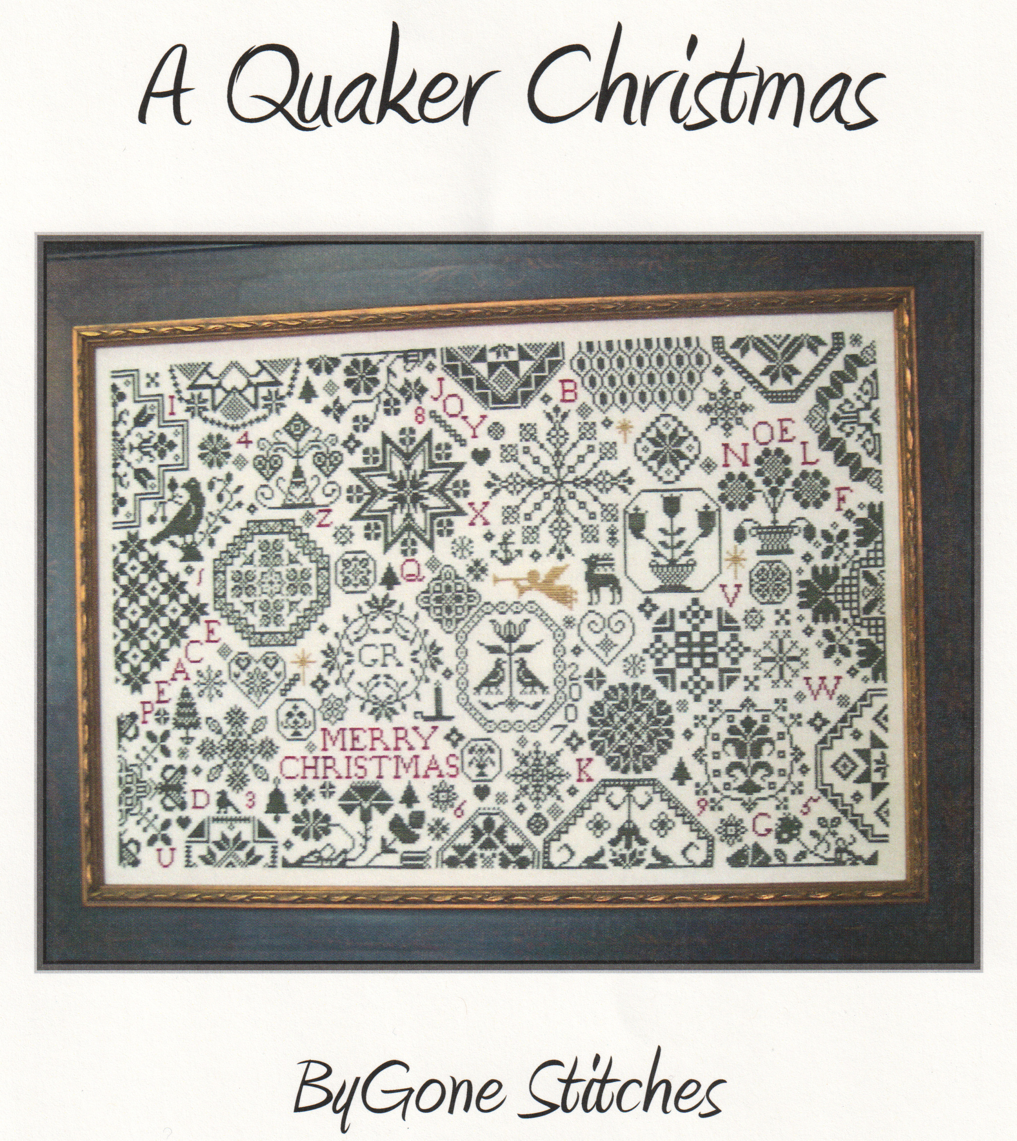 Quaker Christmas, A - Cross Stitch Pattern