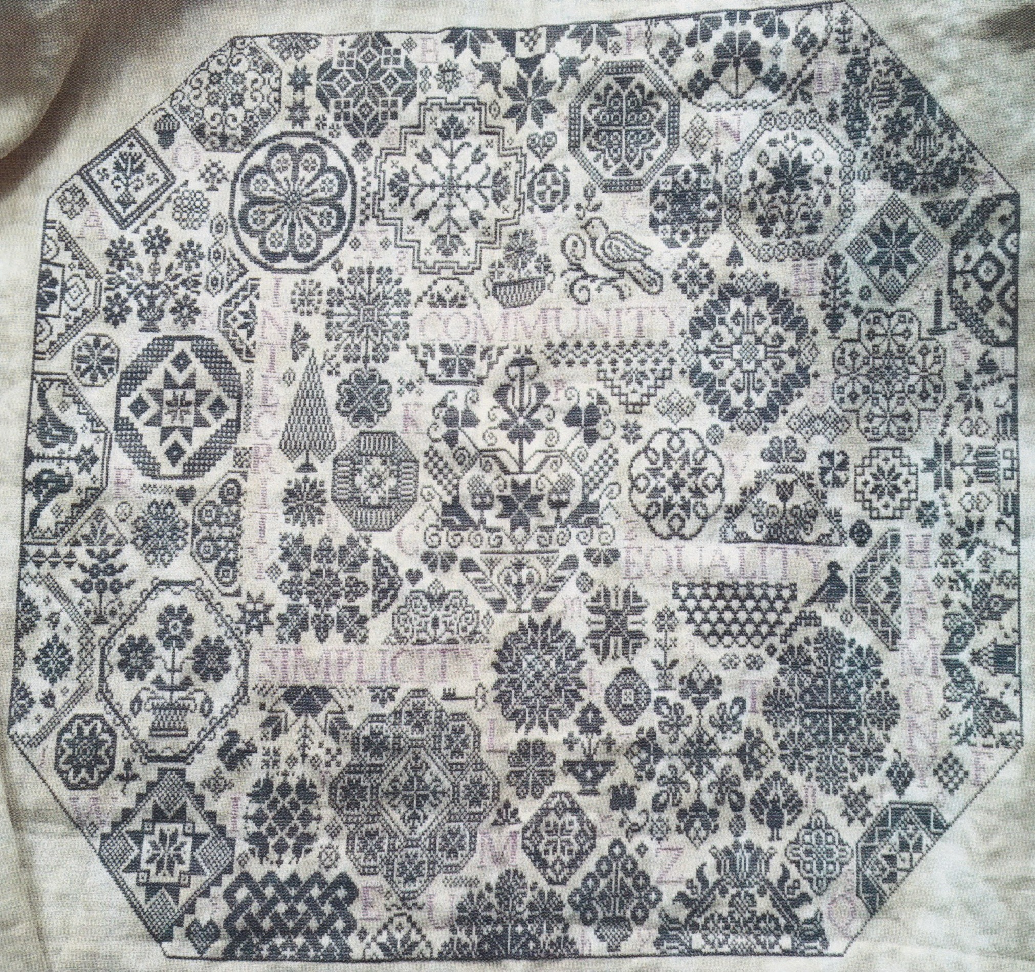 Quaker Virtues - Cross Stitch Pattern