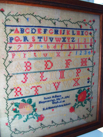 Sarah Skillman 1846  - Cross Stitch Pattern