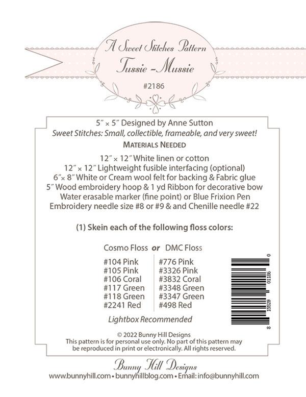 Tussie-mussie - Quilt Pattern