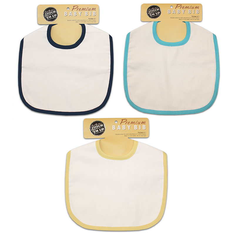 Baby Bib Assorted Colors