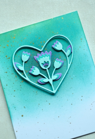 Folk Art Heart Layer Set - Valentines Craft Die