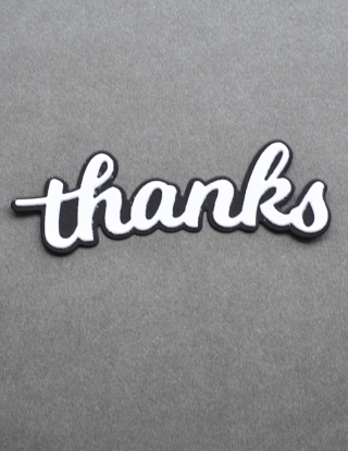 Thanks Honey Script - Craft Die