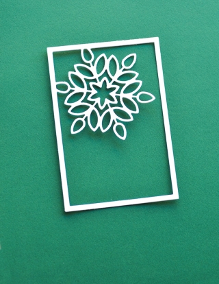 Mini Snowflake Frame Layer Set - Craft Die