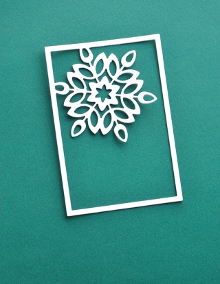 Mini Snowflake Frame Layer Set - Craft Die