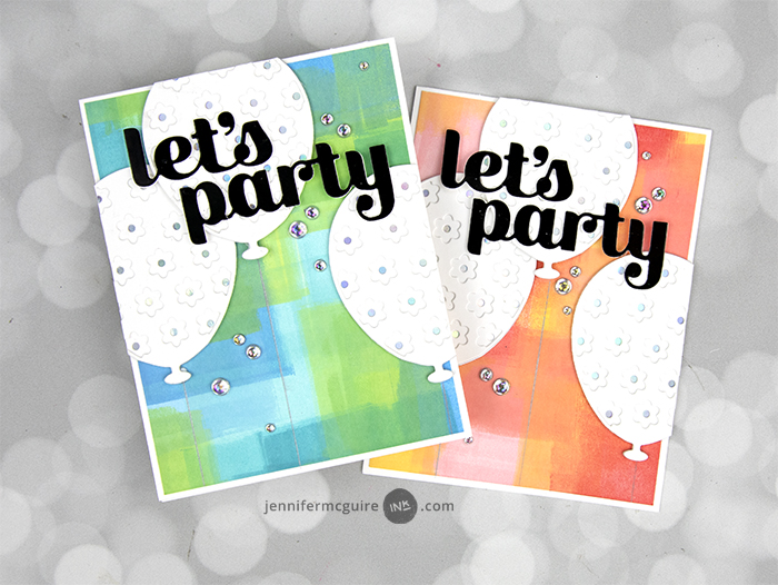Let's Party - Sugar Script - Craft Die