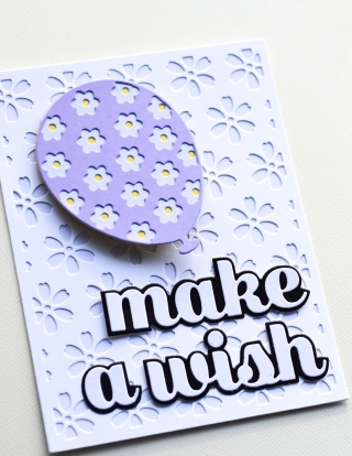 Make a Wish - Sugar Script - Craft Die