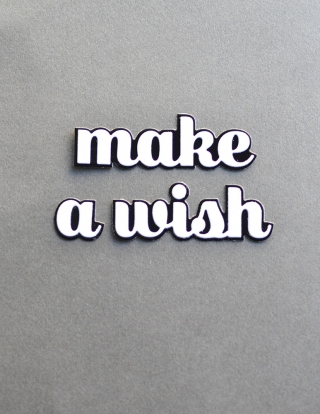 Make a Wish - Sugar Script - Craft Die
