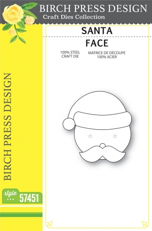 Santa Face - Christmas Craft Die 