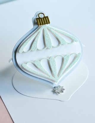 Christmas Ornament Pop Up Easel - Craft Die 