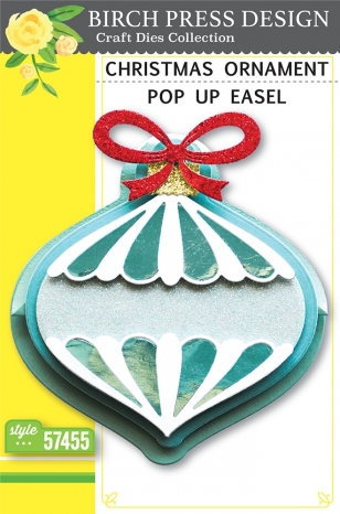 Christmas Ornament Pop Up Easel - Craft Die 