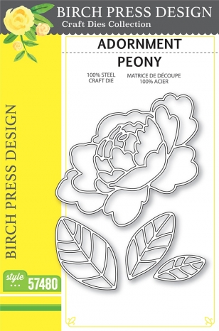 Adornment Peony - Craft Die
