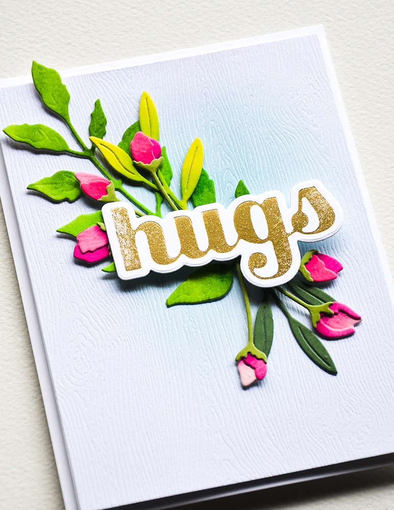 Morning Rose and Triple Buds Contour Layers - Craft Die