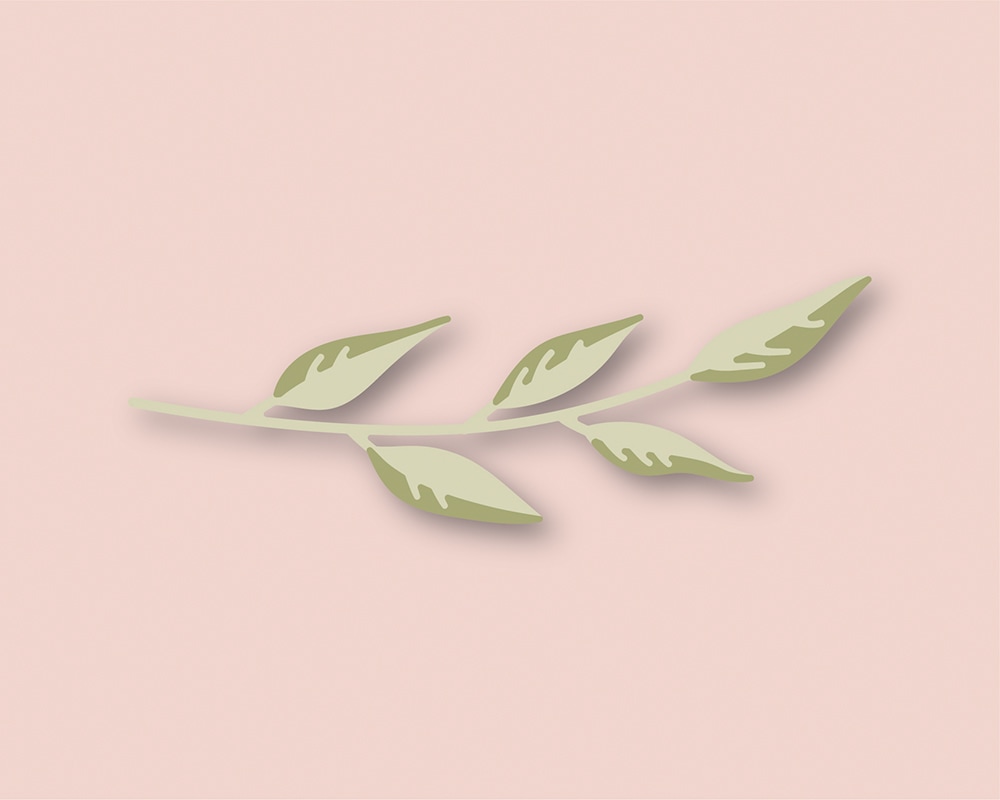 Sylvan Berries and Leaves Contour Layers - Craft Die