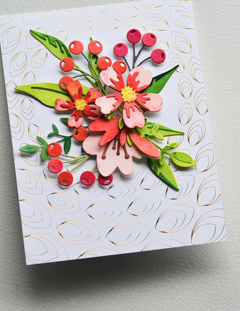 Sylvan Berries and Leaves Contour Layers - Craft Die